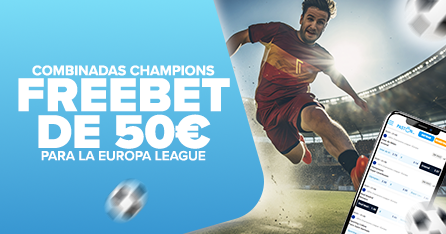 Por cada 50€ en apuestas no ganadoras llévate hasta una Freebet de 150€ por semana
