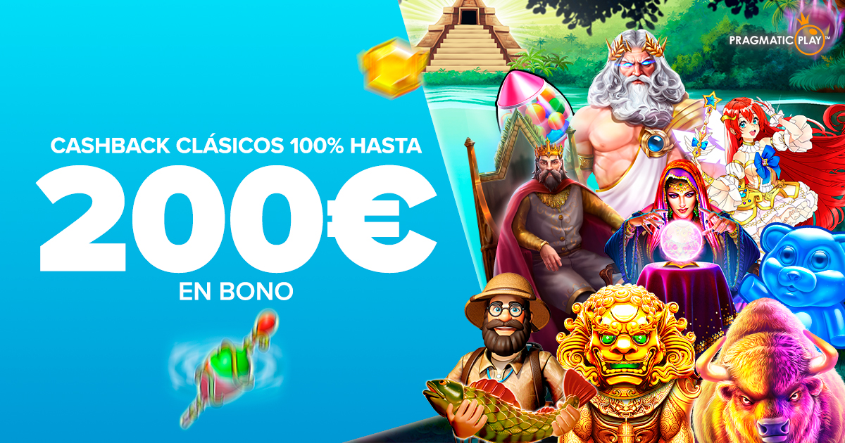 Te devolvemos el 100% de tus pérdidas en las Slots Clásicas de Pragmatic