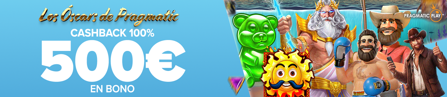 Te devolvemos el 100% de tus pérdidas en las mejores Slots de Pragmatic