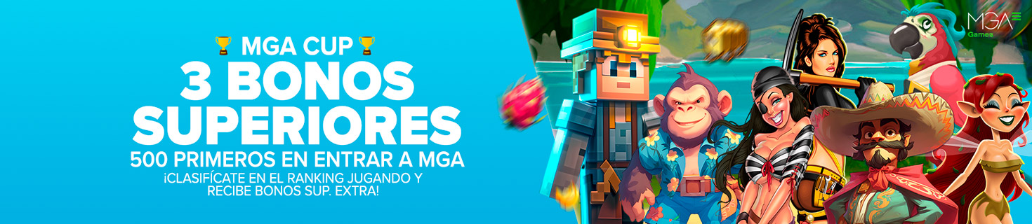 MGA Cup: Bonos Superiores cada semana para las Slots seleccionadas