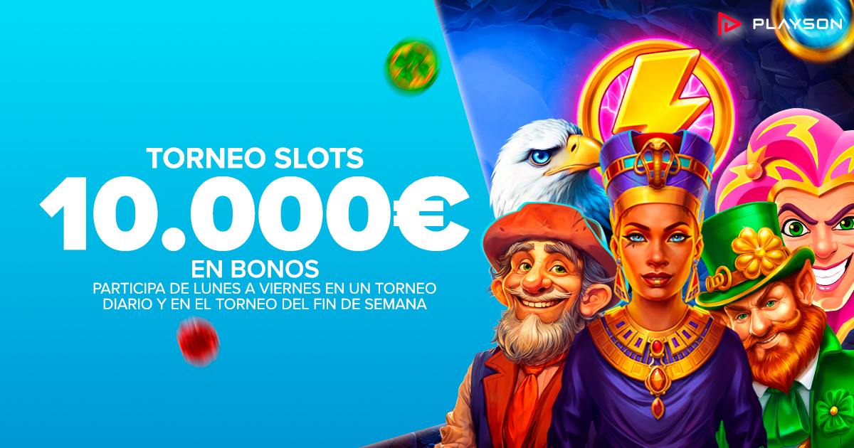 slider	Torneo de las mejores Slots de Playson ¡10.000€ en Bonos de Casino!