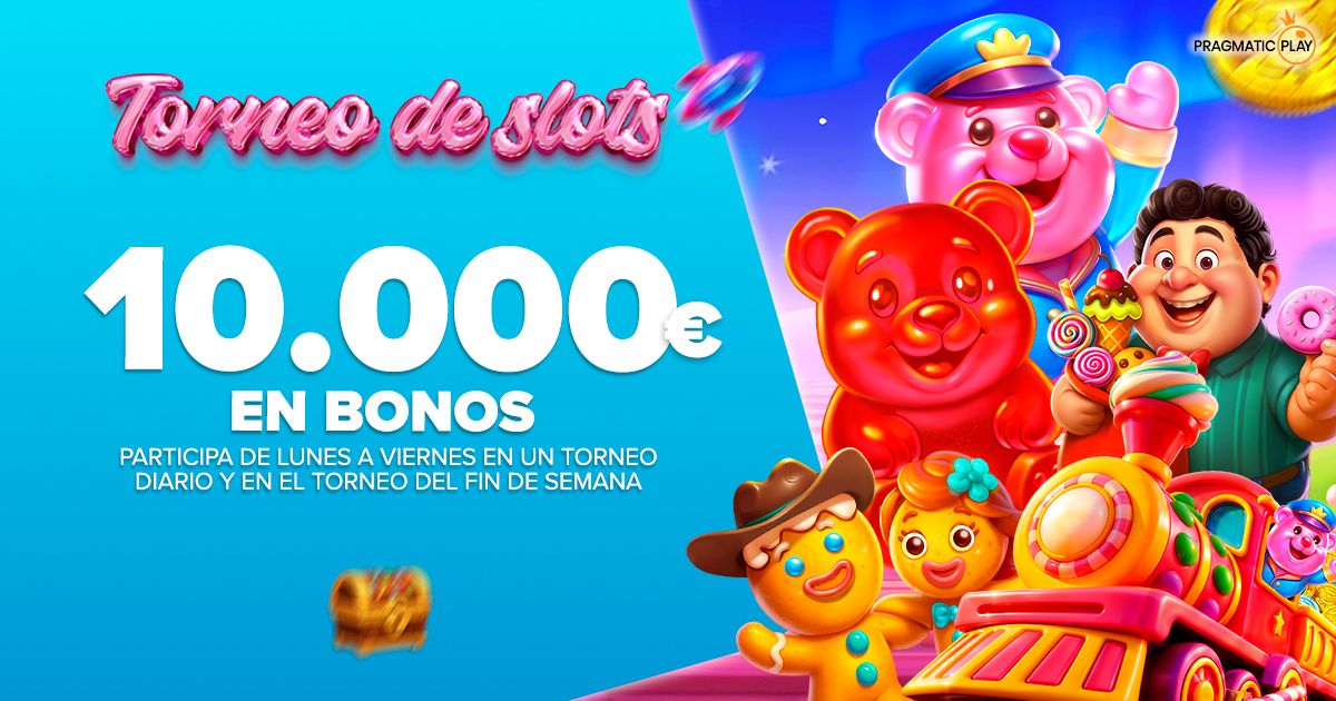 Participa en los Torneos de Slots de Pragmatic ¡10.000€ en Bonos de Casino!