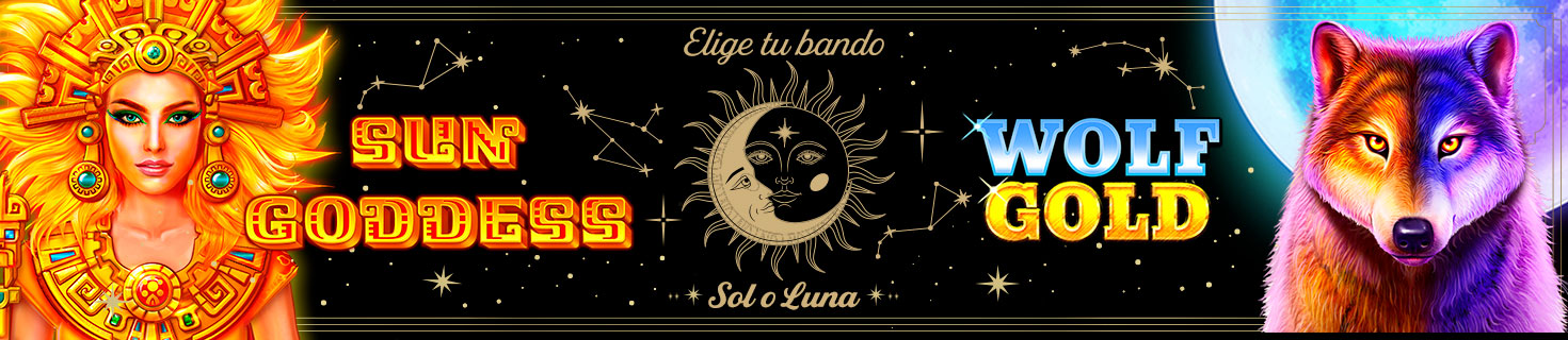 Elige tu bando: Sol o Luna. ¡50€ en Bono si tu bando es el ganador!