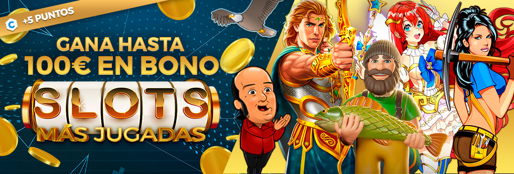 Promoción para Casino y Slots: ¡Gana hasta 100€ en Bono de Casino!