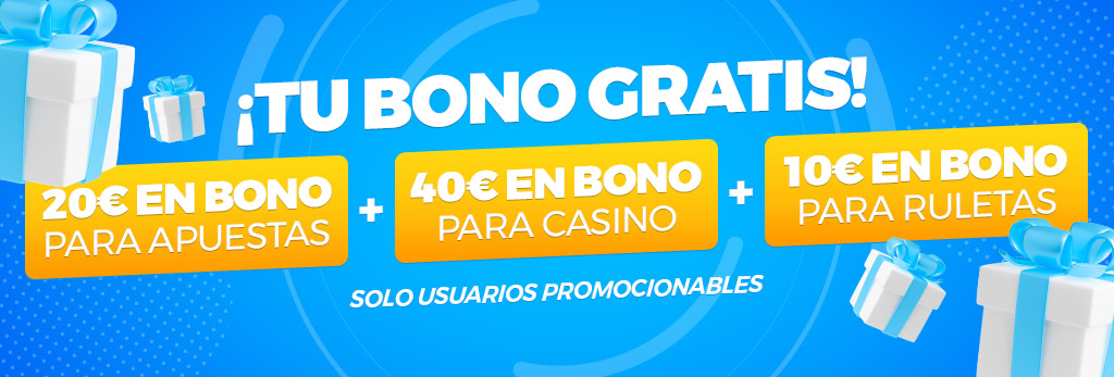 Bono Gratis de Apuestas y Casino para Usuarios Promocionables
