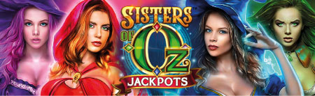 Juega a la slot Sisters of Oz Jackpots en nuestro Casino Online