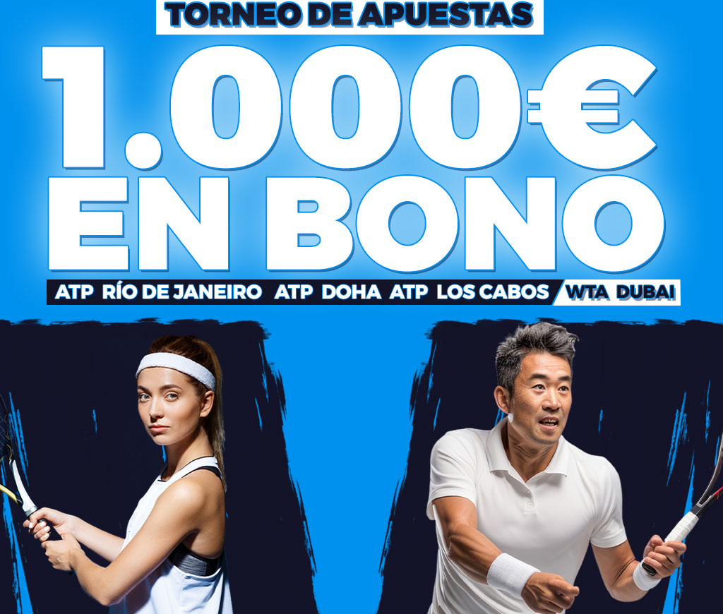 Bonos para apostar en torneos de tenis en español
