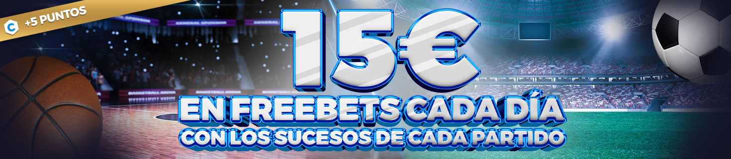 Apuestas Fútbol: Hasta 15€ En Freebets