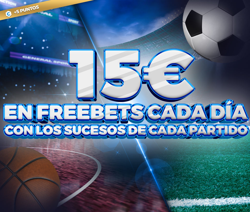 Apuestas Fútbol: Hasta 15€ En Freebets