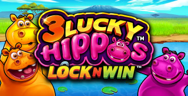 Juega a la slot 3 Lucky Hippos en nuestro Casino Online