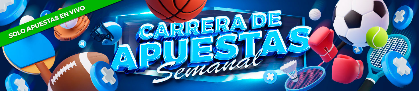 Carrera de Apuestas en Vivo a todos los deportes: ¡Repartimos 1500€ en Freebets!