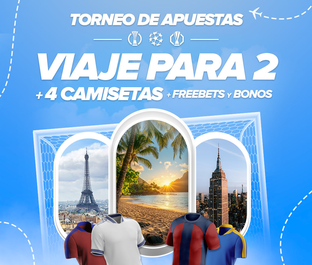 Participa con tus apuestas a los eventos de competiciones europeas.